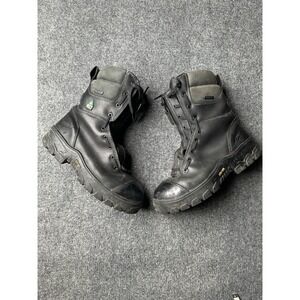 Mens Boots Danner 18051 Modern Firefighter Black Leather, Size US 8